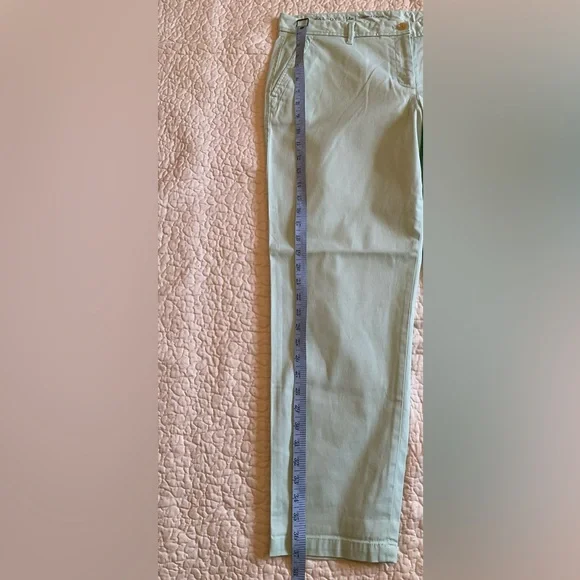 Talbots Relaxed Chino Mint Green 4 Pocket - Picture 8 of 8